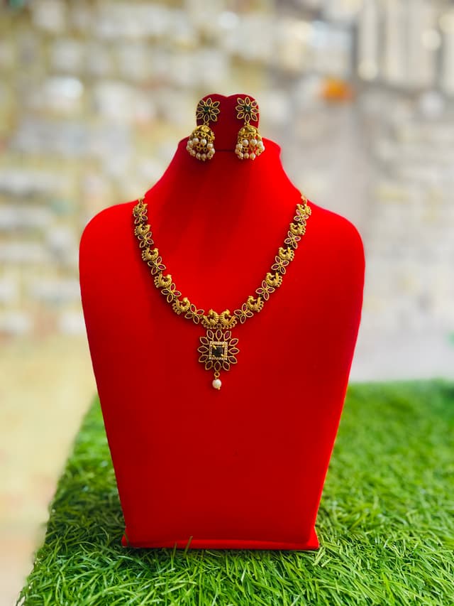 Brass necklace