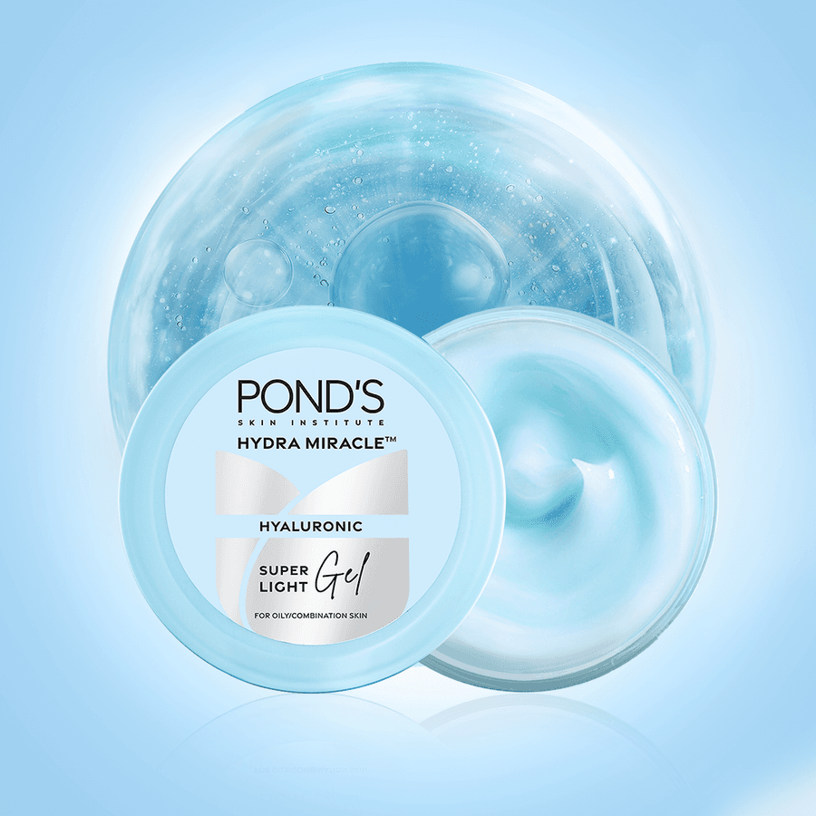 POND'S Super Light Gel Oil Free Face Moisturizer 100 ml | With Hyaluronic Acid & Vitamin E for Fresh Glowing Skin & 24 hr Hydration - Daily Use 2