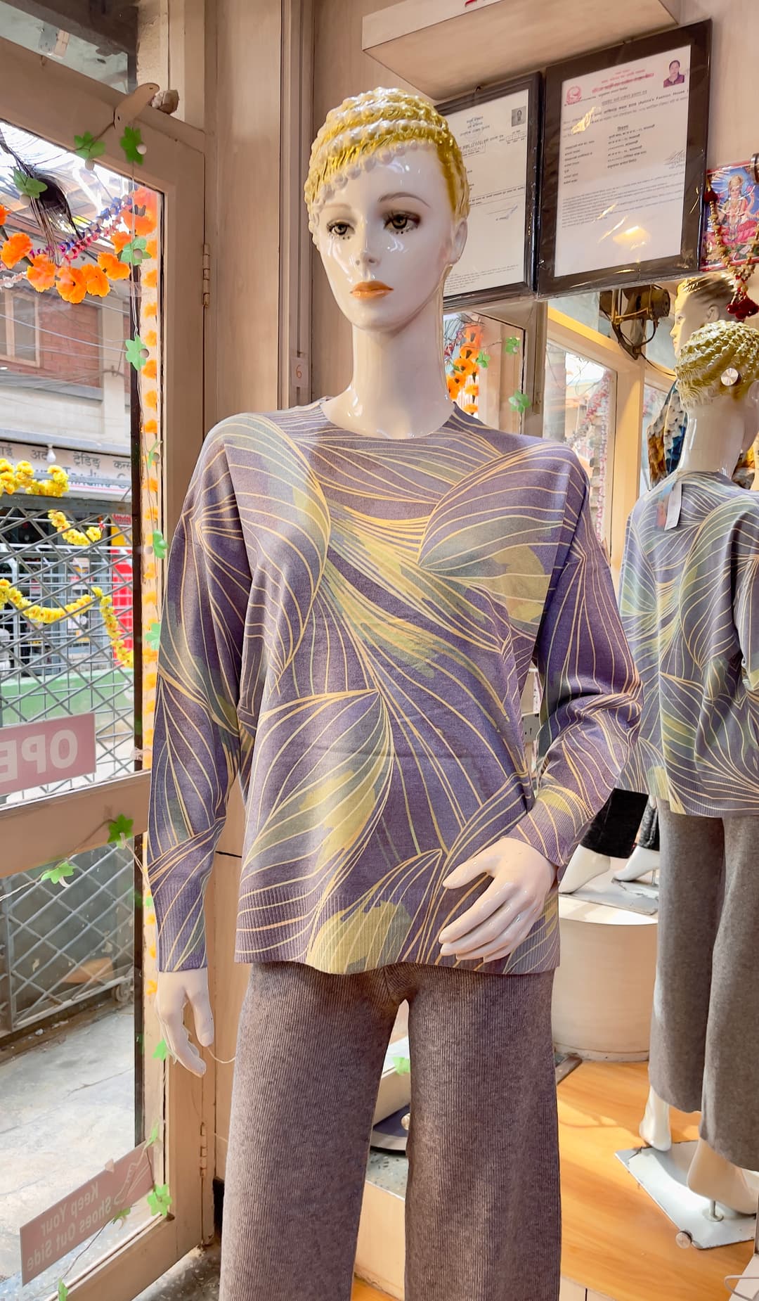 Pashmina Pullover Tops 3