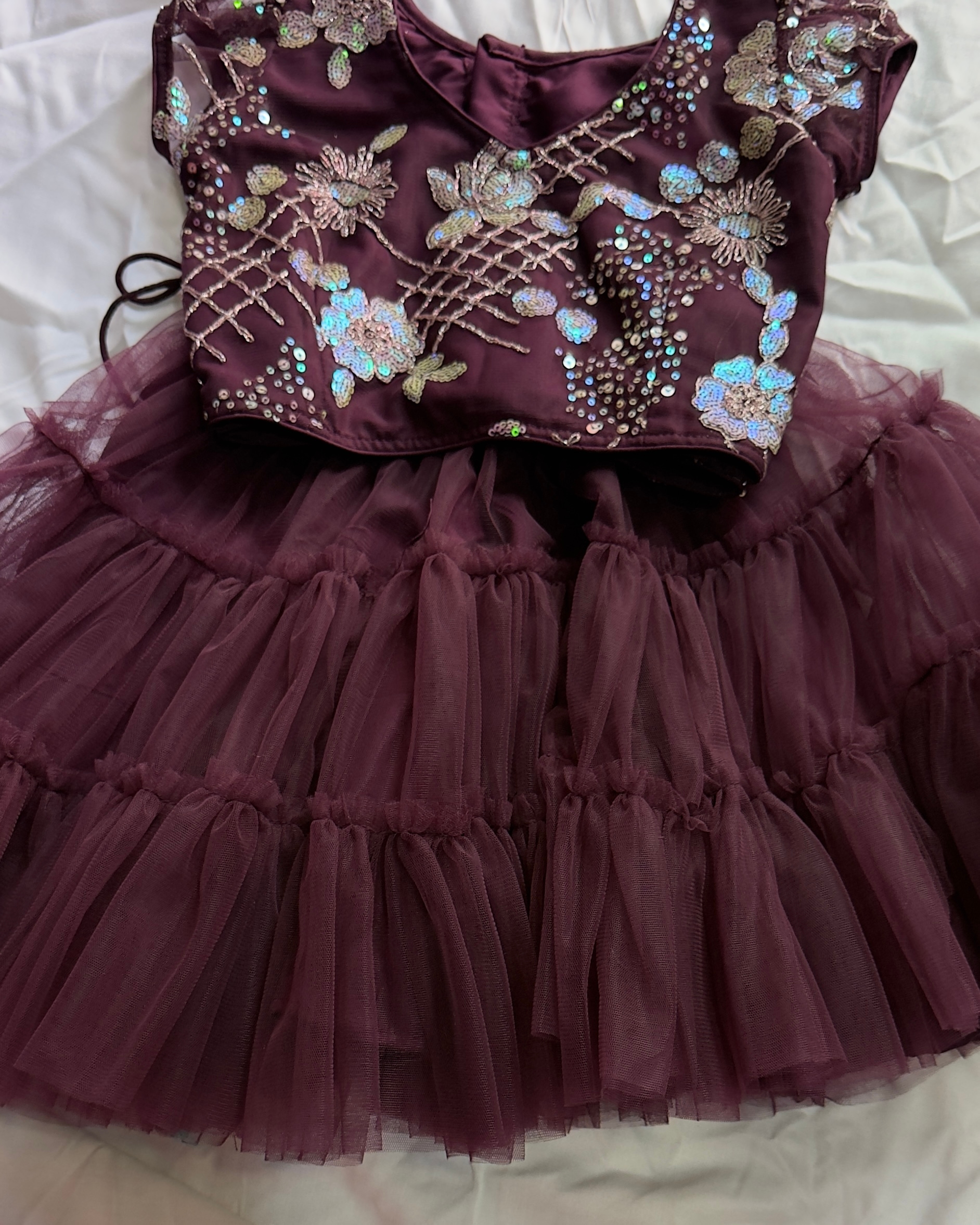 👉 Baby Girl Lehenga (3–5 Years) Kids Party Wear Lehenga 4