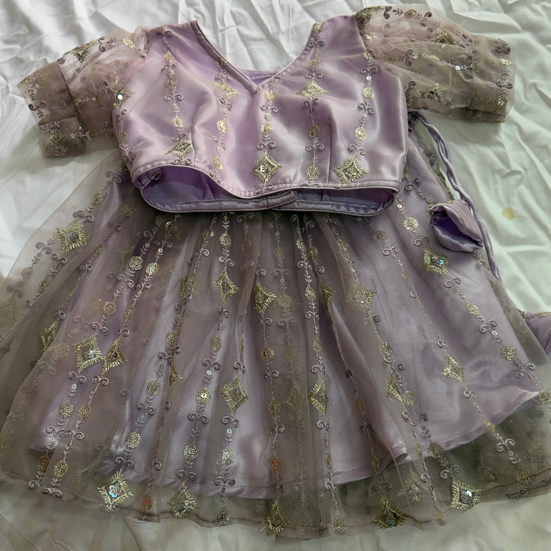 👉 Baby Girl Lehenga (3–5 Years) Kids Party Wear Lehenga 5