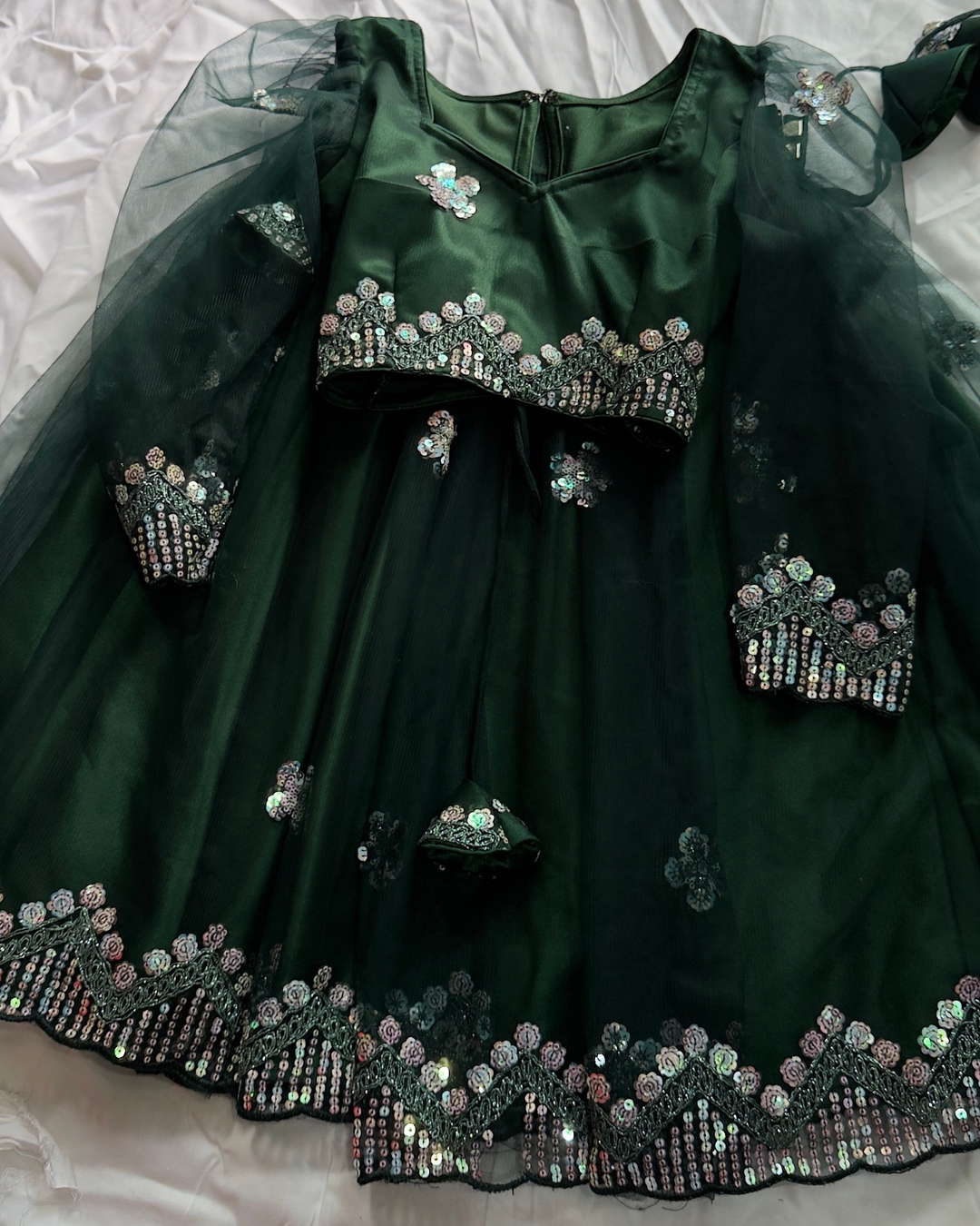 👉 Baby Girl Lehenga (3–5 Years) Kids Party Wear Lehenga 2