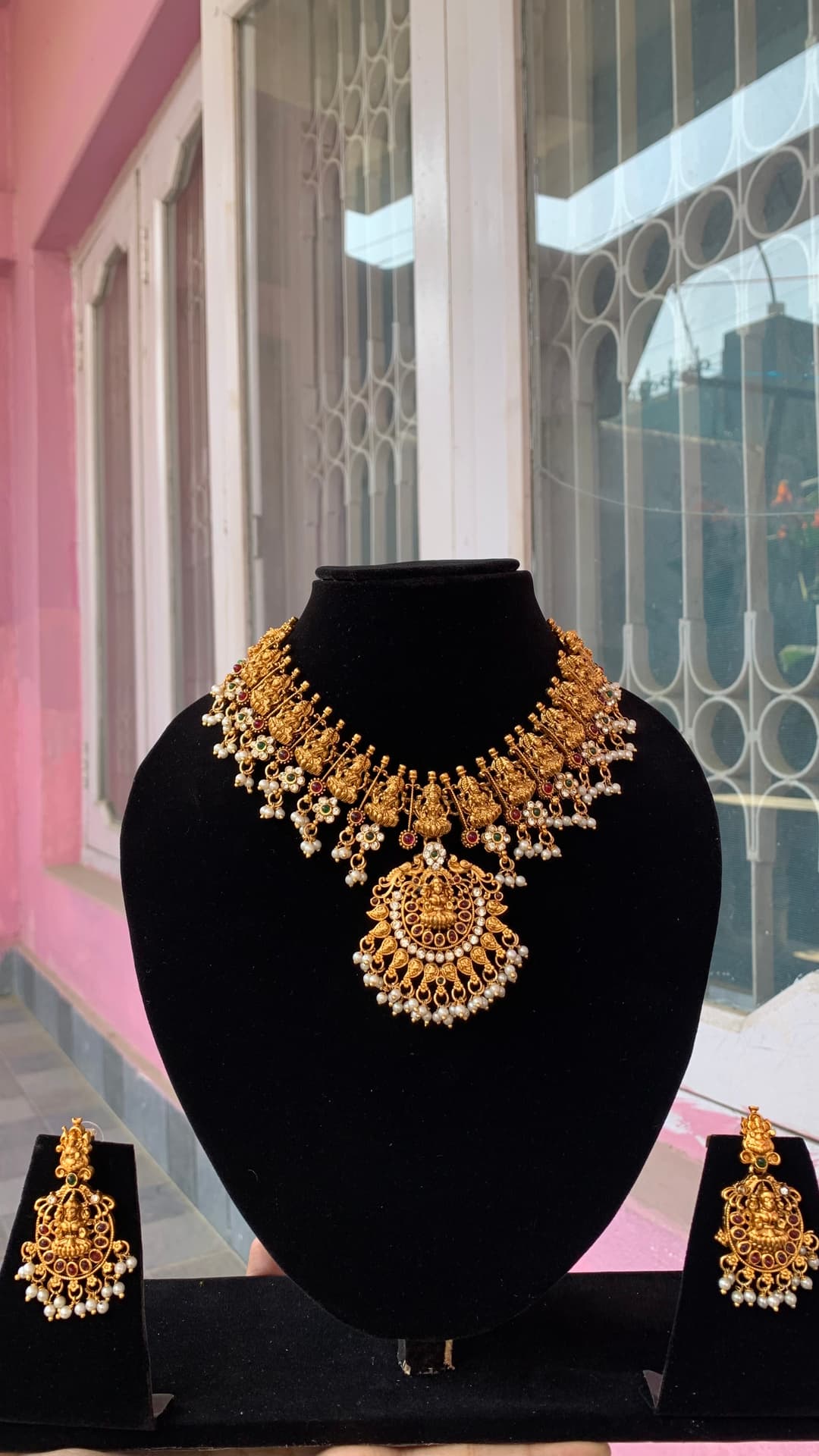 Premium Temple Necklace Set 1