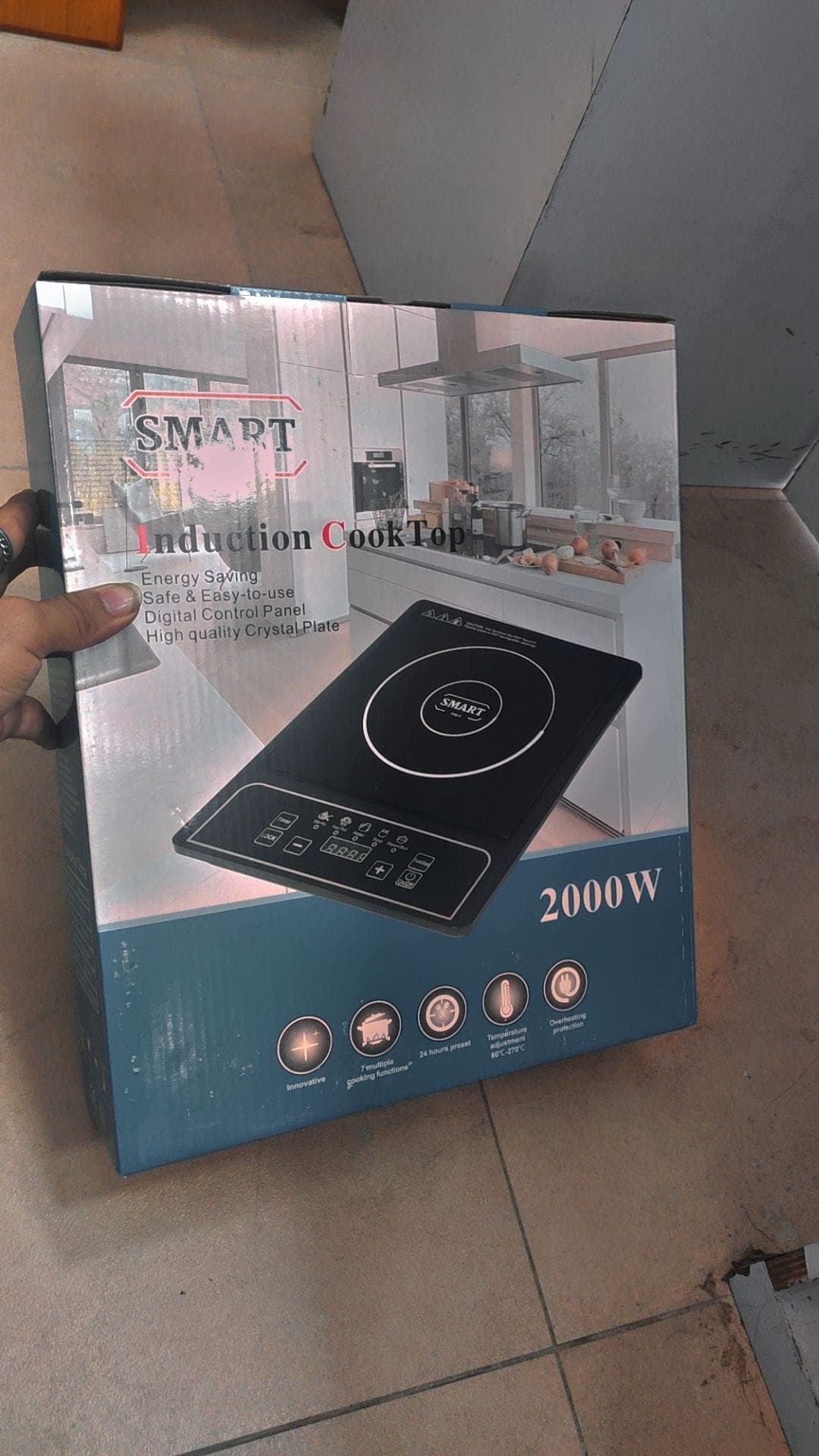 2000 Watt Induction Cook Top-Smart 1