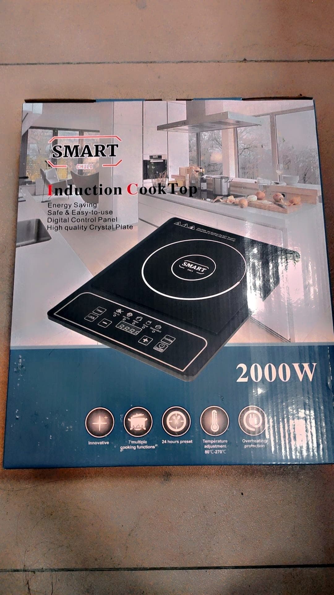 2000 Watt Induction Cook Top-Smart 2