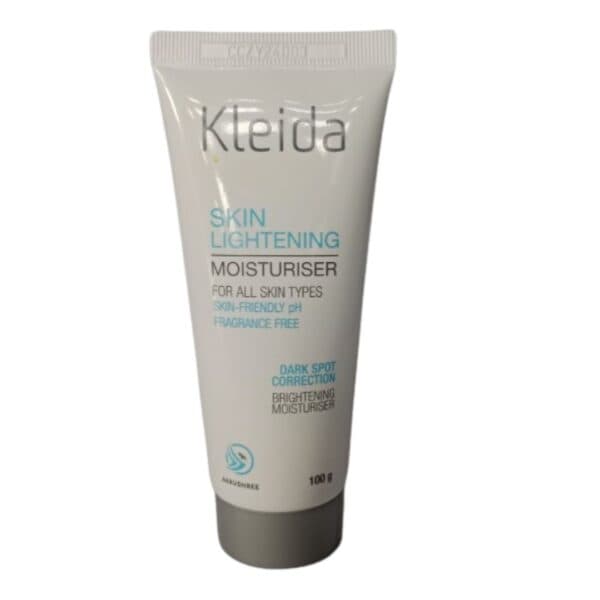 Kleida Skin Lightening Moisturizer- 100g, For all skin Types, Skin Friendly PH, Dark Spot Correction, Brightening, Fragrances Free 2
