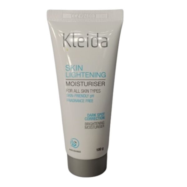 Kleida Skin Lightening Moisturizer- 100g, For all skin Types, Skin Friendly PH, Dark Spot Correction, Brightening, Fragrances Free 3