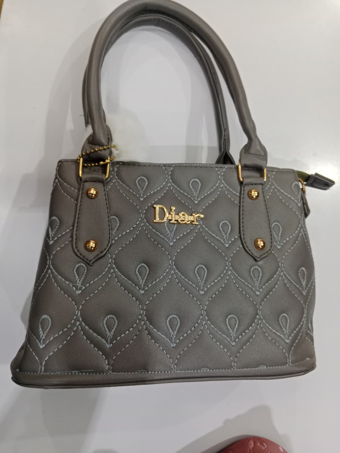 Kobieu Ladies Box Bag Gray Bags