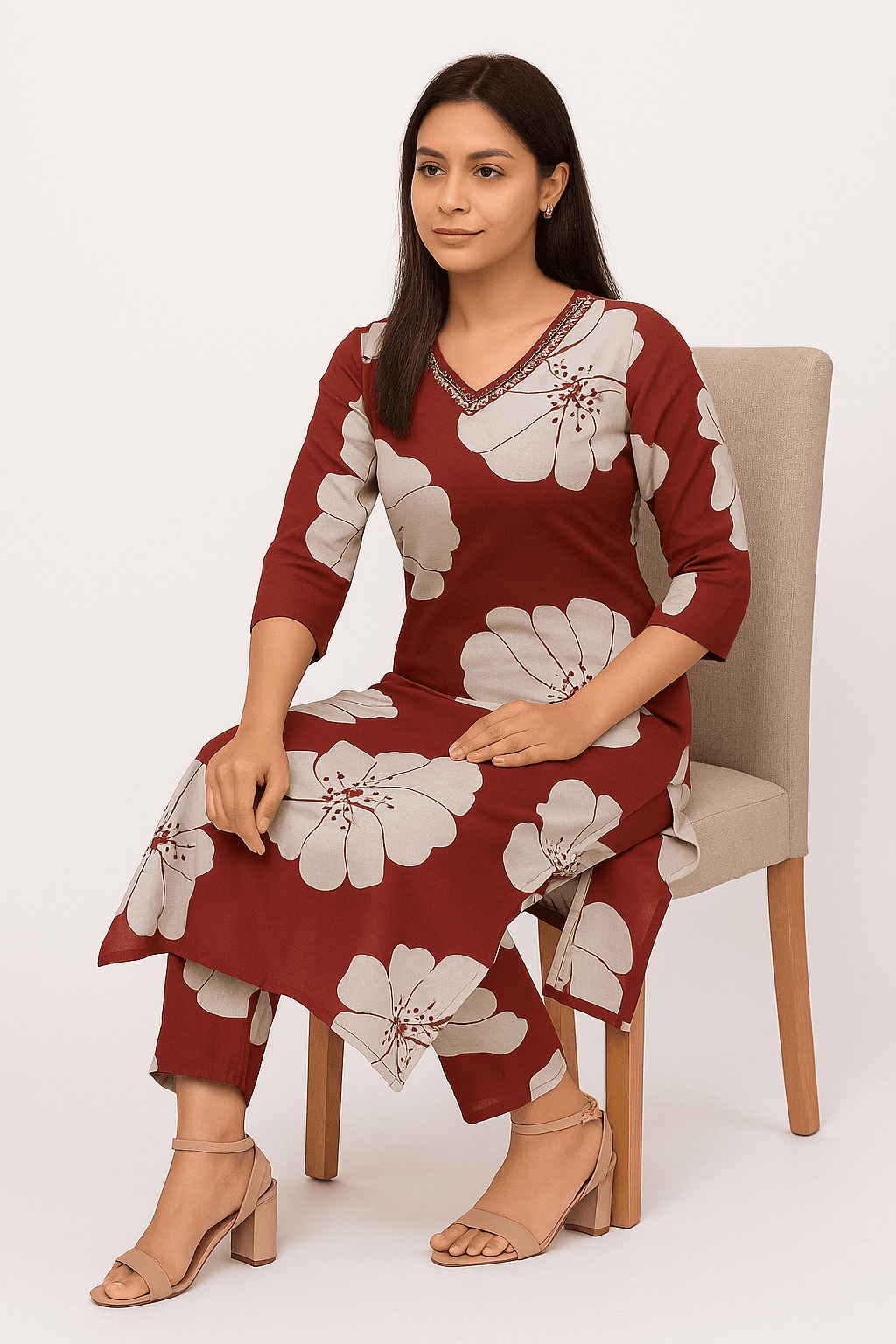 High Quality Cord Sets for Party Wear Dresses 4