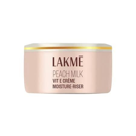 LAKMÉ Peach Milk Soft Creme Face Moisturizer 100g, Glowing Skin and soft Skin, with Vitamin E & Peach Milk Extract, 24Hr Moisture Lock, Lightweight, Non-Sticky, Non-Oily, All Skin Types 2