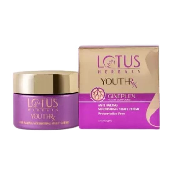 Lotus Herbals YOUTHx Anti-aging Nourishing Night Creme - 50 g All skin Types 1