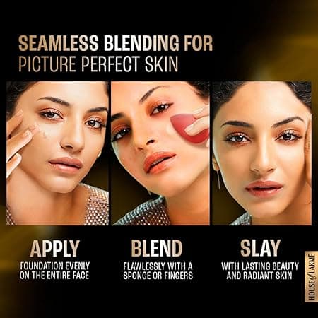 Lakme Invisible Finish SPF 8 Liquid Foundation, Shade 02 4