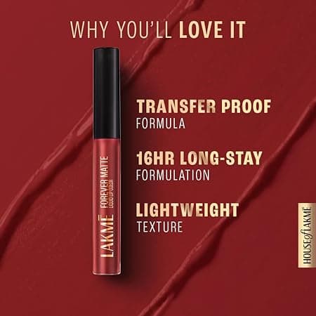 Lakmé Forever Matte Liquid Lip Colour, 5.6 ml, Nude Pink 2