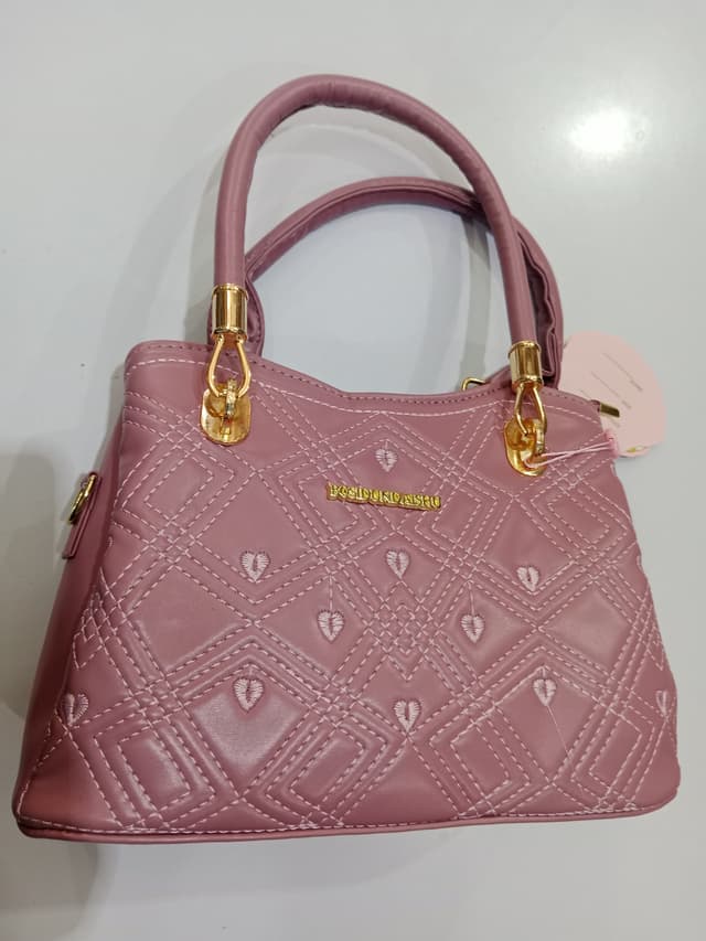 Light Pink Hand Bag For Women