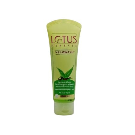 Lotus Herbals Neem Facewash All Skin Types 80 ml 1