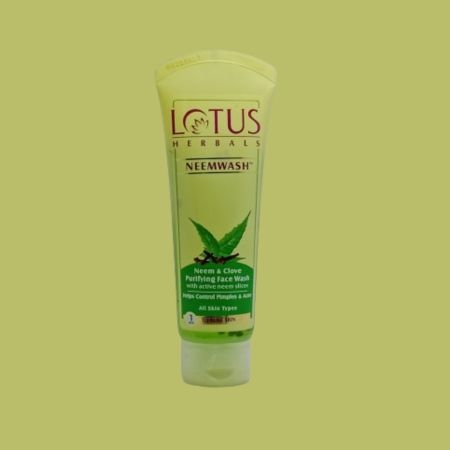 Lotus Herbals Neem Facewash All Skin Types 80 ml 2