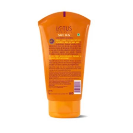 Lotus Herbals Sunscreen SPF 100 PA +++, Safe Sun Ultra- Protect Sunscreen - 50g, Highest UVA + UVB Protection Anti- aging, Anti-tan 2