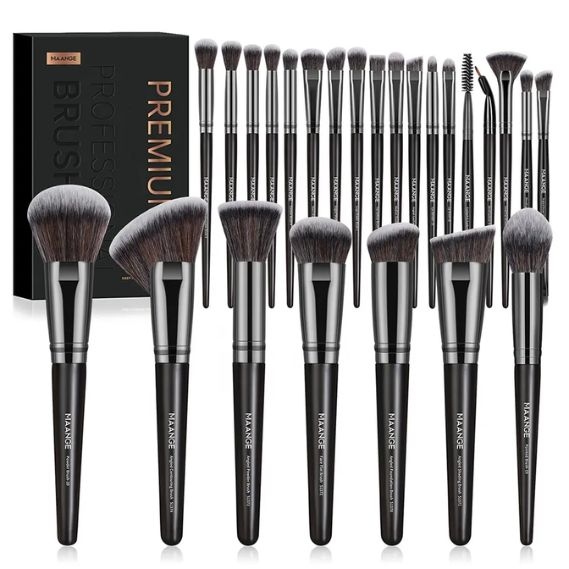 MAANGE 25pcs Makeup Brush Set,1 Packs 2