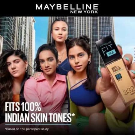 MAYBELLINE NEW YORK Fit Me Matte+Poreless Liquid Foundation (With Pump & SPF 22) Foundation (128 Warm Nude, 30 ml) 3