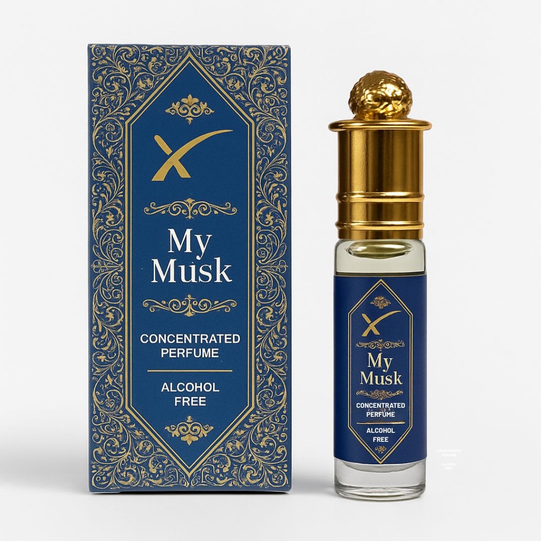 Mount Of Xcel My Musk Attar Long Lasting Concentrated Perfume Roll on 6ml 1