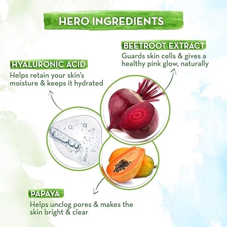 Mamaearth Beetroot Hydraful Essence Serum - 50 m, For Hydrated Pink Glow with Beetroot & 1% Hyaluronic Acid Complex Face Serum 3