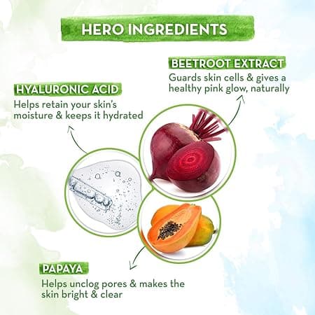 Mamaearth Beetroot Hydraful Essence Serum - 50 m, For Hydrated Pink Glow with Beetroot & 1% Hyaluronic Acid Complex Face Serum 2