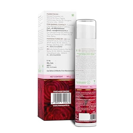 Mamaearth Beetroot Hydraful Moisturizer Lotion 50 ml, With Beetroot & Hyaluronic Acid For Hydrated Pink Glow 4