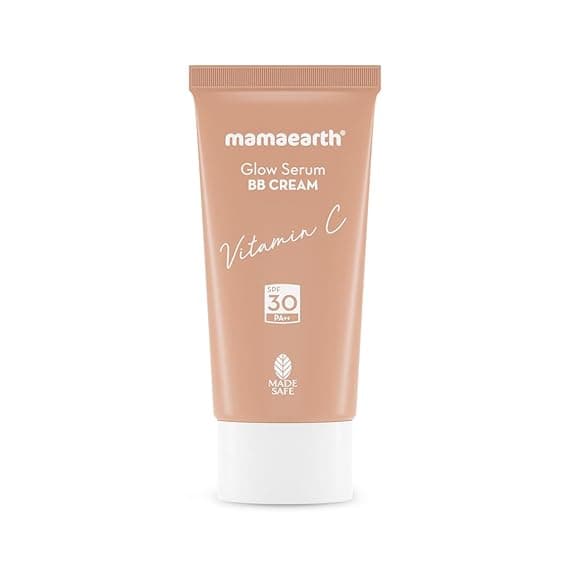 Mamaearth Glow Serum BB Cream with Vitamin C & Turmeric - 25 g