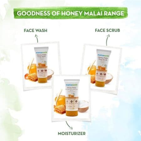 Mamaearth Honey Malai Face Wash with Honey & Malai For Nourishing Glow (100 ml) 5