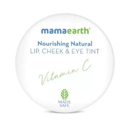 Mamaearth Nourishing Natural Lip Cheek & Eye Tint with Vitamin C & Beetroot Beet Red (Pack of: 1, 4 g) 5