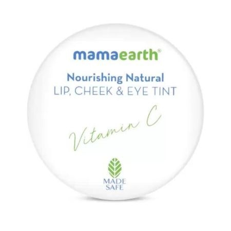 Mamaearth Nourishing Natural Lip Cheek & Eye Tint with Vitamin C & Beetroot Beet Red (Pack of: 1, 4 g) 6