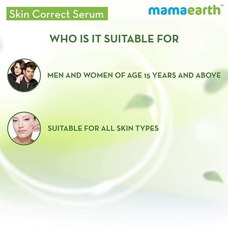 Mamaearth Skin Correct Face Serum Acne Scars Removal Cream With Niacinamide & Ginger Extract, 30ml 6