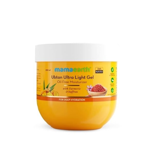 Mamaearth Ubtan Ultra Light Gel Oil-Free Moisturizer For Face 100 ml 1