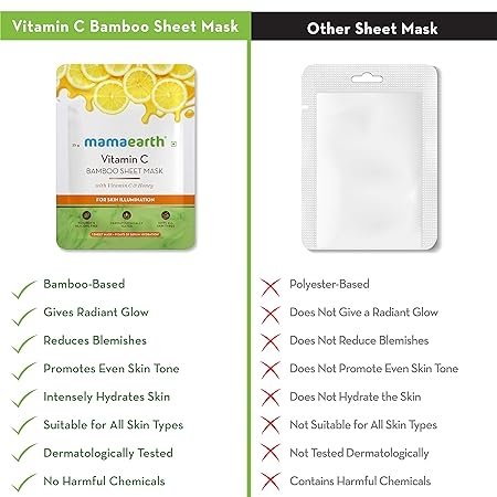 Mamaerath Vitamin C Bamboo Sheet Mask - 25g 3