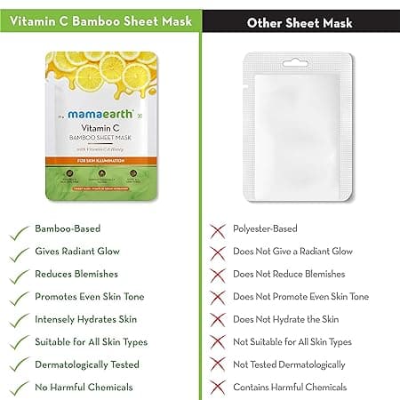 Mamaerath Vitamin C Bamboo Sheet Mask - 25g 2