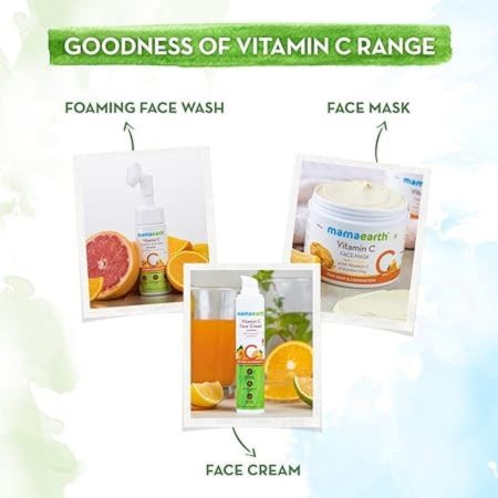 Mamaearth Vitamin C Oil-Free Moisturizer For Face with Vitamin C & Gotu Kola for Skin Illumination (80 ml) 6