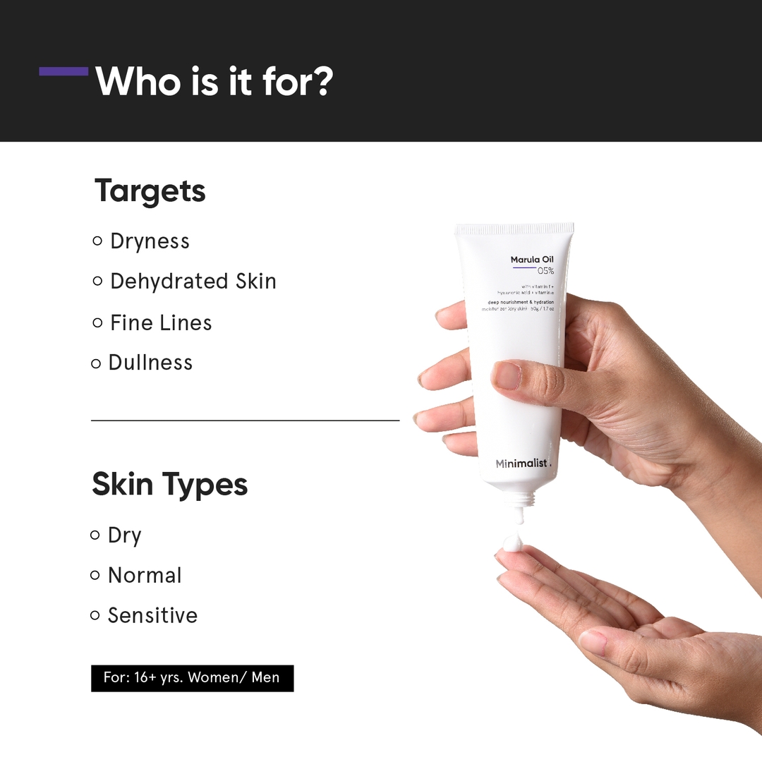 Minimalist Marula Oil 5% Face Moisturizer 2