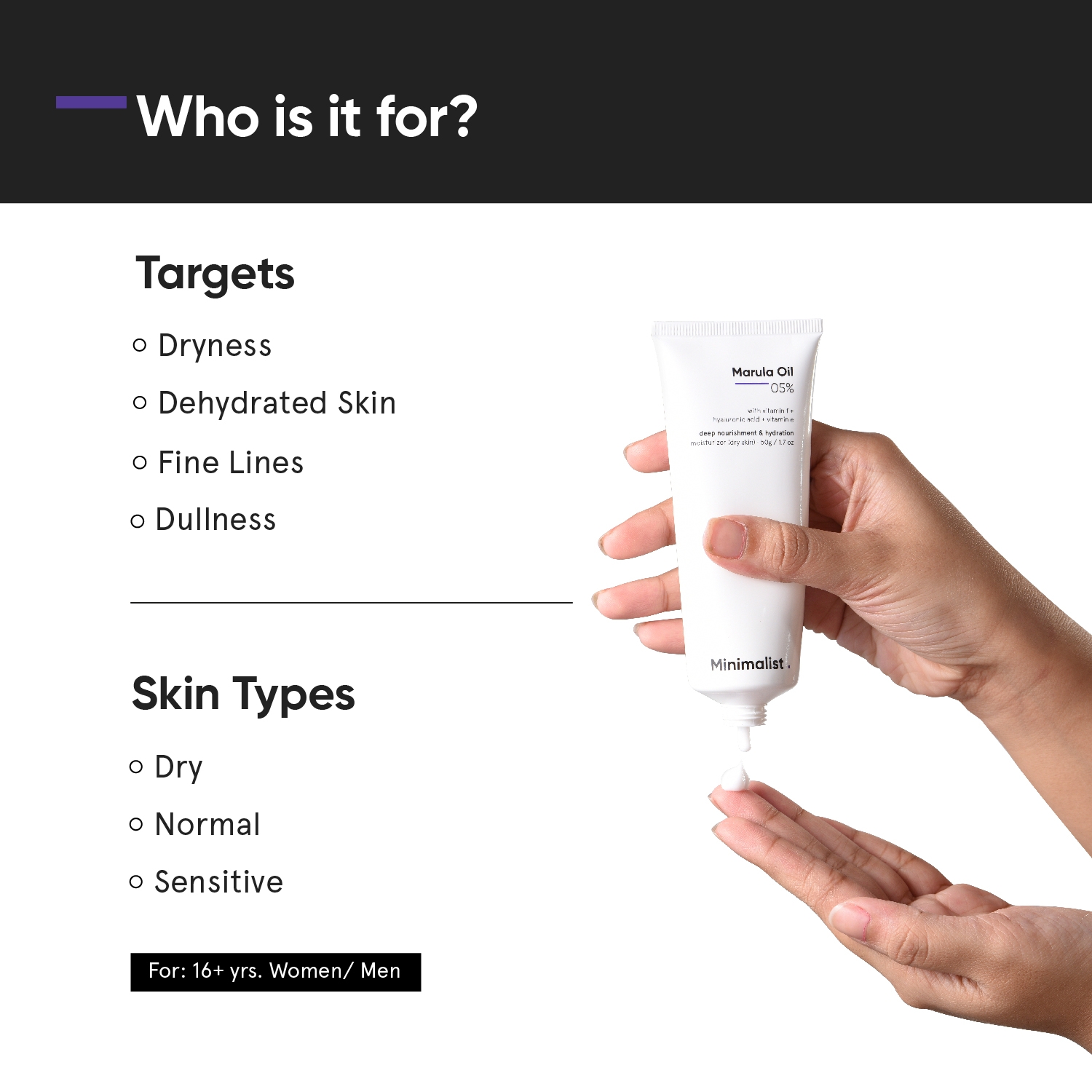 Minimalist Marula Oil 5% Face Moisturizer 2