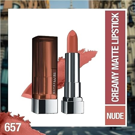 Maybelline New York Sensational Creamy Matte Lipstick 3.9g - Nude Nuance 3