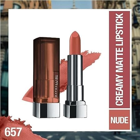Maybelline New York Sensational Creamy Matte Lipstick 3.9g - Nude Nuance 2