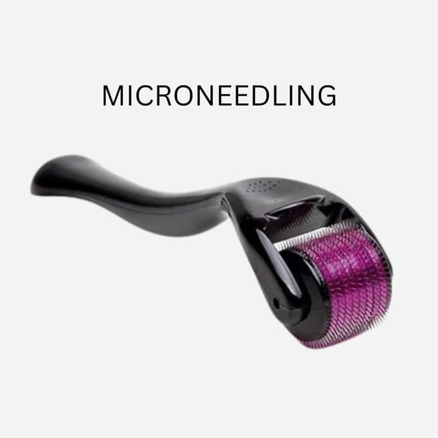 Derma Roller with 540 Titanium with Micro Needles 0.5 mm