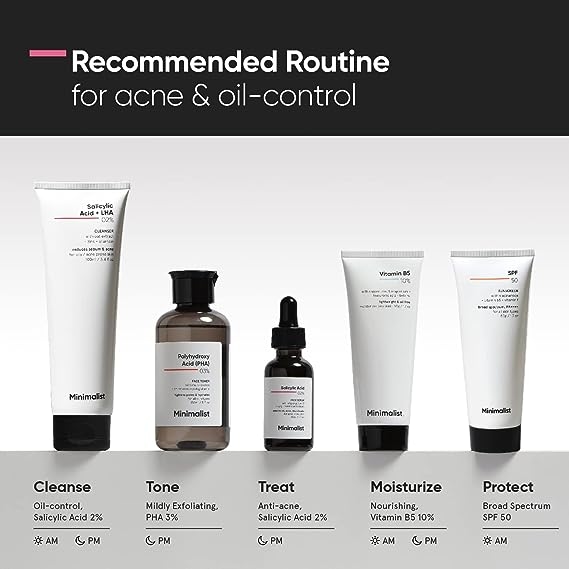 Minimalist 2% Salicylic Acid Serum For Acne 30 ml, Blackheads & Open Pores, Reduces Excess Oil & Bumpy Texture, BHA Based Exfoliant for Acne Prone or Oily Skin 4