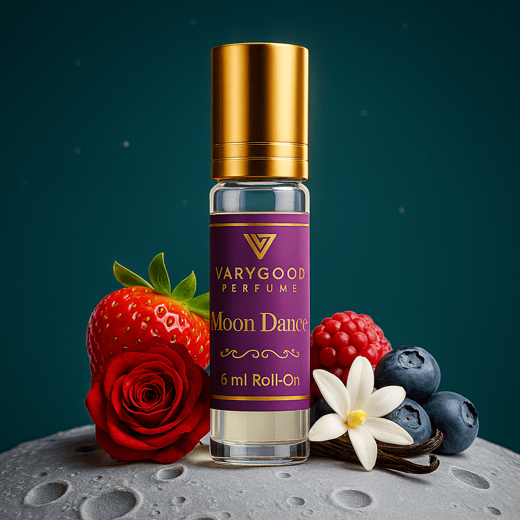 VaryGood Perfumes Moon Dance Attar Roll-On 6ml | Elegant Floral & Woody Perfume Inspired by the Night 2