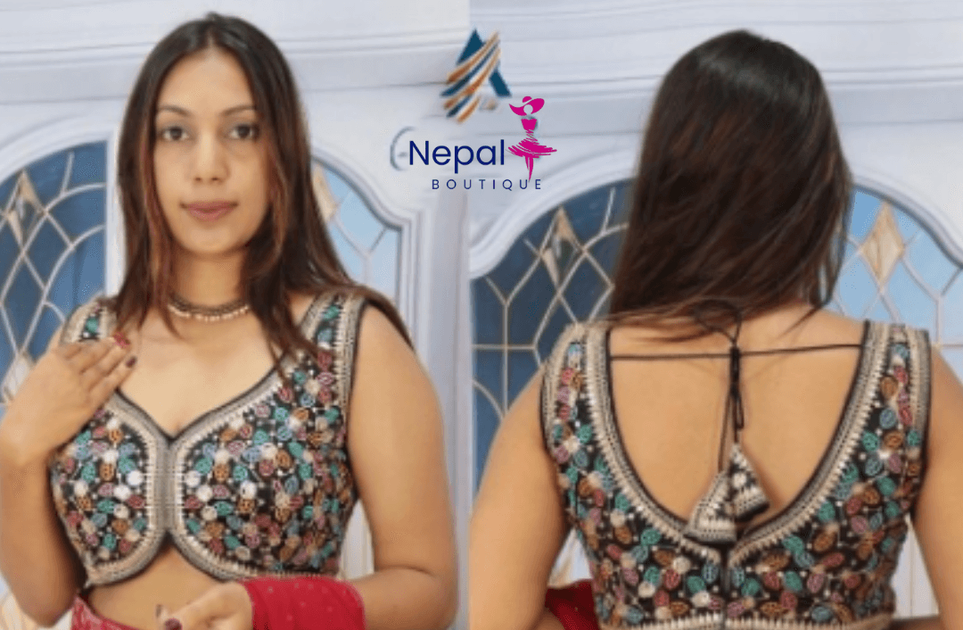 Readymade fashionable sweetheart neck women Blouse Black Color | Trendy Party & Festive Wear | Traditional Ethnic Fashion | Buy Online