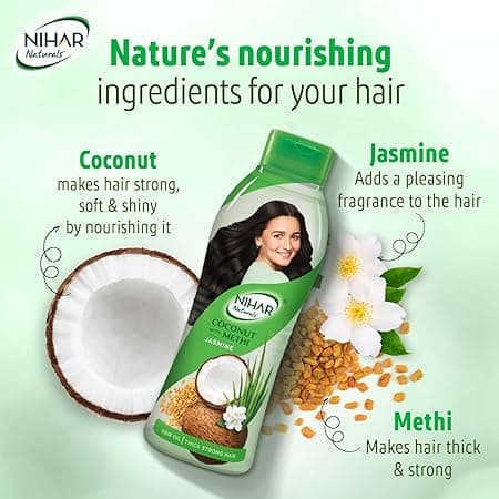 Nihar Naturals Jasmine Hair Oil - 400 ml Big pack 2