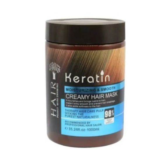 Original Keratin Moisturizing & Smooth Creamy Hair Mask Treatments cream - 1000ml 1