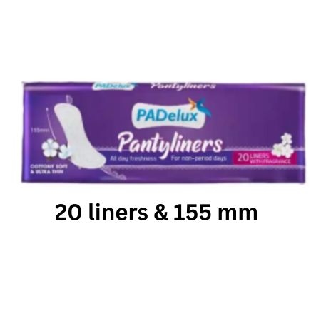 PaDelux Panty Liners 20 pcs- 155 mm, for non periods day, all day freshness 2