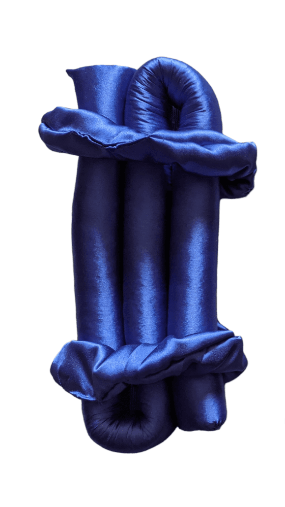 Silk Heatless Hair Curler With 2 Scrunchies