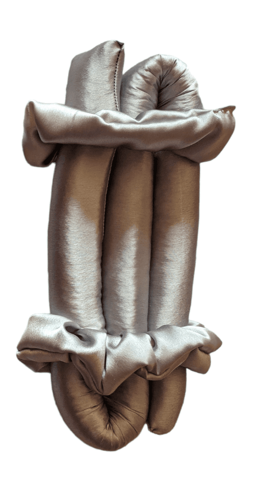 Silk Heatless Hair Curler With 2 Scrunchies 2