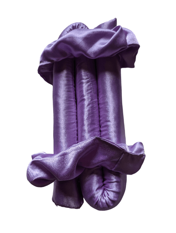 Silk Heatless Hair Curler With 2 Scrunchies 3